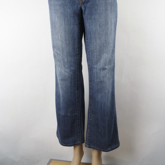 Lucky Brand Sundown Jean Bootcut 8 (30 X 28) Women's Denim Jeans Medium Wash USA - Picture 2 of 13